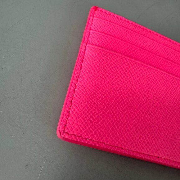Furla Leather Card Holder in Pink - Picture 5 of 14